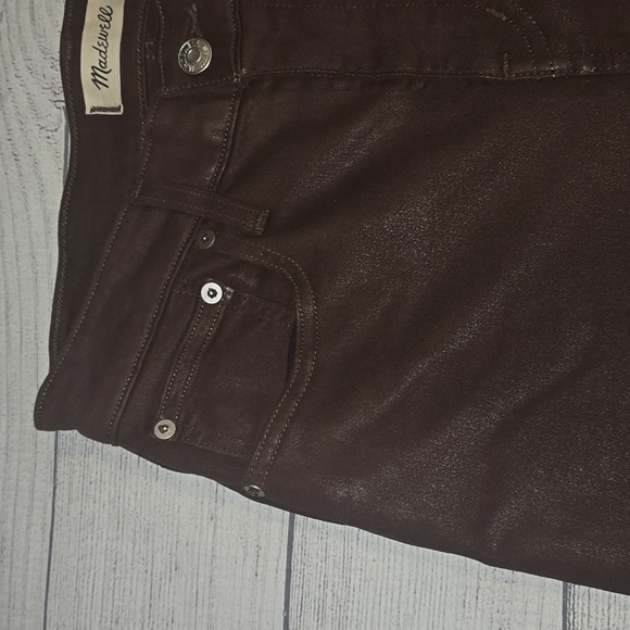 Madewell Women's Mid-Rise Kick Out Jeans Hot Cocoa Size 26 NWOT - Picture 3 of 12